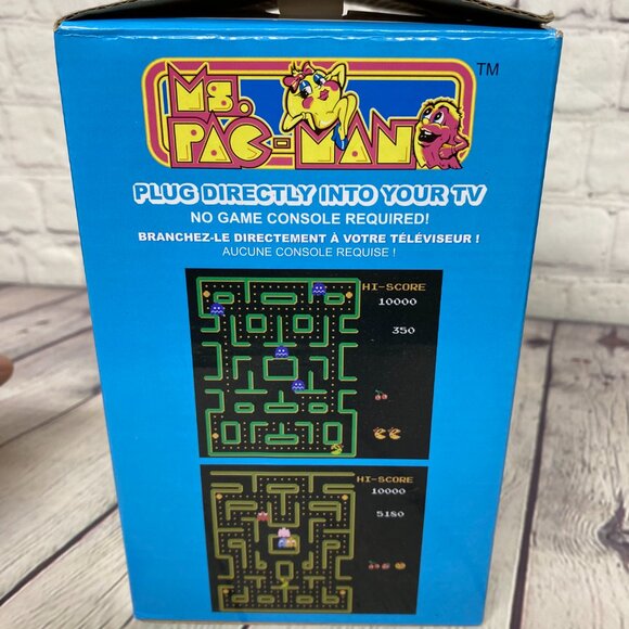 Vintage 1993 Miss Pac-Man Video Game Plug Directly Into Your TV Mini Console - Picture 5 of 13